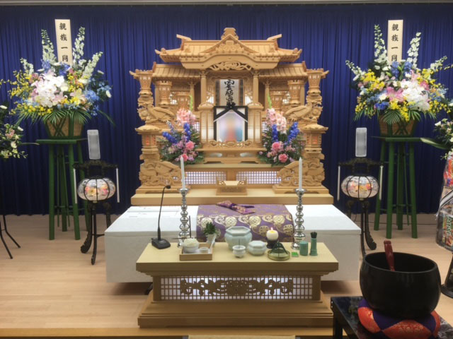 会館でのお葬式事例 Case.4 奈良市